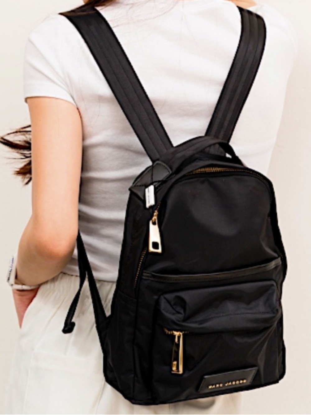 MARC JACOBS BLACK BACKPACK - Picture 8 of 8